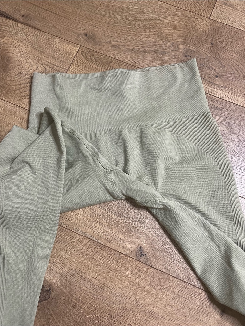 SET Active Olive High-Waist Seamless Leggings - Picture 9 of 12